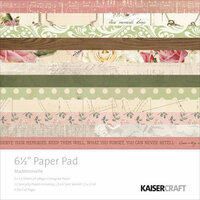 Kaisercraft - Mademoiselle Collection - 6.5 x 6.5 Paper Pad