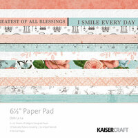 Kaisercraft - Ooh La La Collection - 6.5 x 6.5 Paper Pad