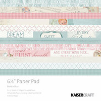 Kaisercraft - Peek-A-Boo Collection - 6.5 x 6.5 Paper Pad
