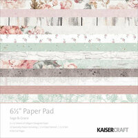 Kaisercraft - Sage and Grace Collection - 6.5 x 6.5 Paper Pad