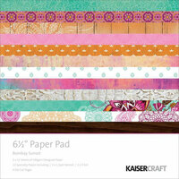 Kaisercraft - Bombay Sunset Collection - 6.5 x 6.5 Paper Pad