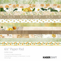 Kaisercraft - Golden Grove Collection - 6.5 x 6.5 Paper Pad