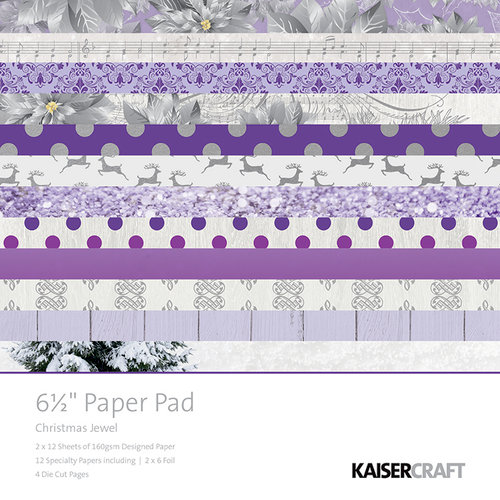 Kaisercraft - Christmas Jewel Collection - 6.5 x 6.5 Paper Pad