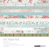 Kaisercraft - Rose Avenue Collection - 6.5 x 6.5 Paper Pad