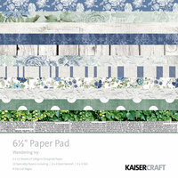 Kaisercraft - Wandering Ivy Collection - 6.5 x 6.5 Paper Pad