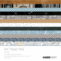 Kaisercraft - Let's Go Collection - 6.5 x 6.5 Paper Pad
