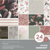 Kaisercraft - Rosabella Collection - 6.5 x 6.5 Paper Pad