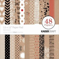 Kaisercraft - Mix and Match Collection - 12 x 12 Paper Pad