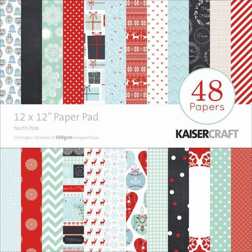 Kaisercraft - North Pole Collection - Christmas - 12 x 12 Paper Pad