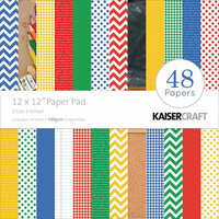 Kaisercraft - 2 Cool 4 School Collection - 12 x 12 Paper Pad