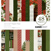 Kaisercraft - Letters to Santa Collection - Christmas - 12 x 12 Paper Pad