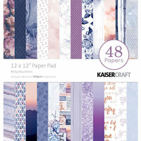 Kaisercraft - Misty Mountains Collection - 12 x 12 Paper Pad
