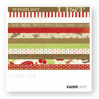 Kaisercraft - Be Merry Collection - Christmas - 6 x 6 Paper Pad