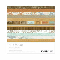Kaisercraft - Homemade Collection - 6 x 6 Paper Pad