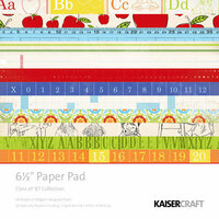 Kaisercraft - Class of '87 Collection - 6.5 x 6.5 Paper Pad