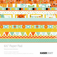 Kaisercraft - Party Animals Collection - 6.5 x 6.5 Paper Pad