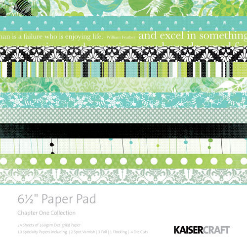 Kaisercraft - Chapter One Collection - 6.5 x 6.5 Paper Pad
