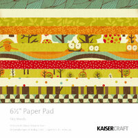 Kaisercraft - Tiny Woods Collection - 6.5 x 6.5 Paper Pad