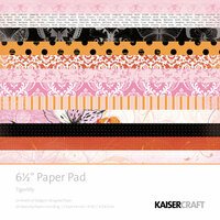 Kaisercraft - Tigerlilly Collection - 6.5 x 6.5 Paper Pad