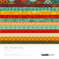 Kaisercraft - Technologic Collection - 6.5 x 6.5 Paper Pad