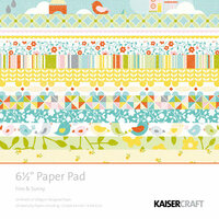 Kaisercraft - Fine and Sunny Collection - 6.5 x 6.5 Paper Pad