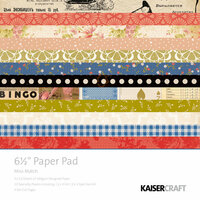 Kaisercraft - Miss Match Collection - 6.5 x 6.5 Paper Pad