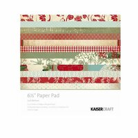 Kaisercraft - Just Believe Collection - Christmas - 6.5 x 6.5 Paper Pad