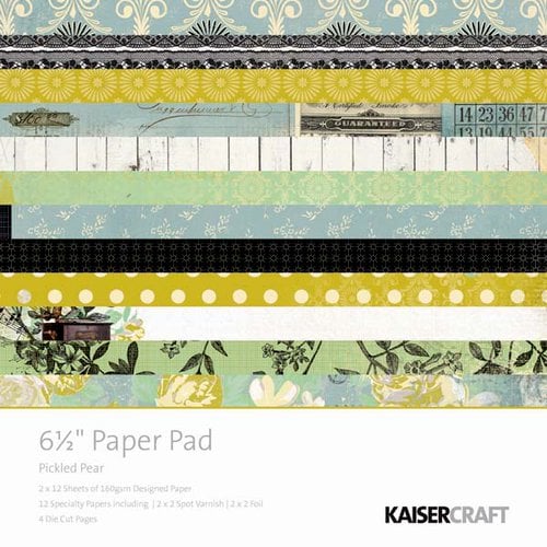Kaisercraft - Pickled Pear Collection - 6.5 x 6.5 Paper Pad