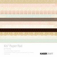 Kaisercraft - On This Day Collection - 6.5 x 6.5 Paper Pad