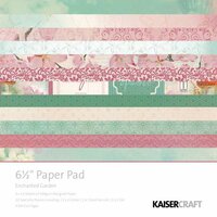 Kaisercraft - Enchanted Garden Collection - 6.5 x 6.5 Paper Pad