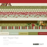 Kaisercraft - St Nicholas Collection - Christmas - 6.5 x 6.5 Paper Pad