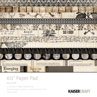 Kaisercraft - Art of Life Collection - 6.5 x 6.5 Paper Pad