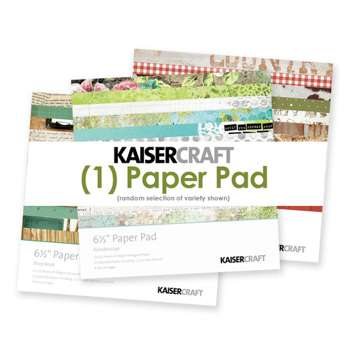 Kaisercraft - 6.5 x 6.5 - Paper Pad - Random Selection