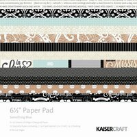 Kaisercraft - Something Blue Collection - 6.5 x 6.5 Paper Pad