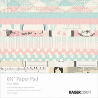 Kaisercraft - Pitter Patter Collection - 6.5 x 6.5 Paper Pad