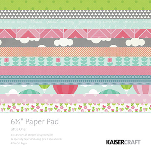 Kaisercraft - Little One Collection - 6.5 x 6.5 Paper Pad