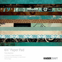 Kaisercraft - Time Machine Collection - 6.5 x 6.5 Paper Pad