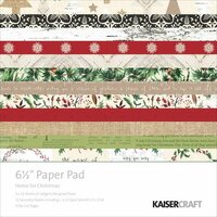 Kaisercraft - Home for Christmas Collection - 6.5 x 6.5 Paper Pad