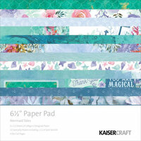 Kaisercraft - Mermaid Tails Collection - 6.5 x 6.5 Paper Pad