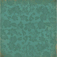 Kaisercraft - Lush Collection - 12 x 12 Paper with Varnish Accents - Ginko