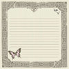 Kaisercraft - Bonjour Collection - 12 x 12 Paper with Foil Accents - Merci