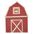 Kaisercraft - Cock-a-doodle-doo Collection - 12 x 12 Die Cut Paper - Barn