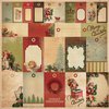 Kaisercraft - Turtle Dove Collection - Christmas - 12 x 12 Perforated Paper - To Froms