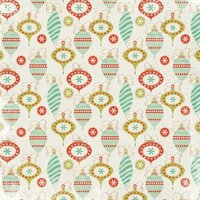 Kaisercraft - Mistletoe Collection - Christmas - 12 x 12 Paper with Glossy Accents - Decorations