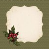 Kaisercraft - Yuletide Collection - 12 x 12 Die Cut Paper with Glossy Accents - Merry