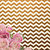 Kaisercraft - All That Glitters Collection - 12 x 12 Paper with Glitter Accents - Chevron