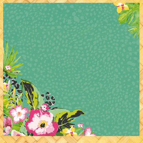 Kaisercraft - Say Aloha Collection - 12 x 12 Paper with Glossy Accents - Tropical