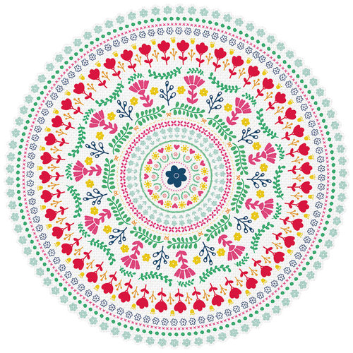 Kaisercraft - Fiesta Collection - 12 x 12 Die Cut Paper - Loco