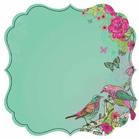 Kaisercraft - Fly Free Collection - 12 x 12 Die Cut Paper - Friendship