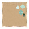 Kaisercraft - Mint Wishes Collection - Christmas - 12 x 12 Die Cut Paper - Gingerbread Cookie